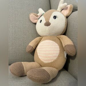 Ava the Fawn Adorable Brown Deer Plush Rattle Toy